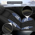 Premium Leather Jeep Cherokee Seat Covers 2014-2025 | Waterproof Full Set Protection - Image 5