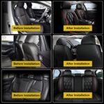 VW Jetta Custom Leather Seat Covers 2007-2025 | Waterproof Full Protection 5-Seat Set - Image 8