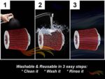 Chevy Cobalt SS High-Performance Short Ram Air Intake Kit - Red, 2.4L Engine - Image 8