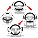 Deadpool Cute Car Steering Wheel Cover - Soft Universal 15" Elastic Wrap - Image 8