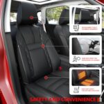 Premium PU Leather Seat Covers for 2021-2025 Nissan Rogue | Custom Fit Protection - Image 2