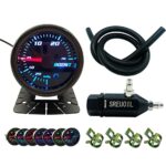 52mm Turbo Boost Gauge Kit 0-30PSI 7 Color Controller Universal - Image 2