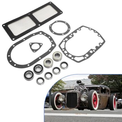 MOTOQUEEN Fit 671 Blower Conversion Rebuild Kit for 671 Gas to Diesel Supercharger Rat Rod