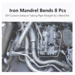 A-KARCK 3" Mild Steel Exhaust Pipe Kit 8pc Mandrel Bend U-Bend - Image 8