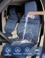 COLINOO Waterproof Car Seat Covers | Universal Fit | Heavy Duty Protection - Image 2