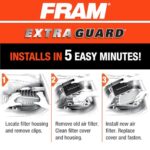 FRAM Extra Guard Air Filter CA12050 for Honda Engine Protection - Image 6