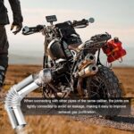 KVAEY Diesel Heater Exhaust Pipe Elbow 25mm Stainless Steel Connector Kit - Image 5