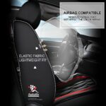 VW Jetta Custom Leather Seat Covers 2007-2025 | Waterproof Full Protection 5-Seat Set - Image 5