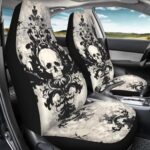Gothic Skull Car Seat Covers - Stylish Protection for Cars, Trucks & SUVs - Image 4