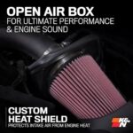 K&N Cold Air Intake Toyota Tacoma 2.4L Turbo Performance Boost Filter Kit - Image 6