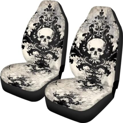 car seat covers gothic