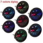 52mm Turbo Boost Gauge Kit 0-30PSI 7 Color Controller Universal - Image 4