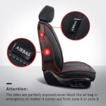 MIROZO Waterproof Seat Covers Universal Fit Sedan Truck SUV - Image 2