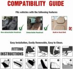 Dinosaur Car Seat Covers Full Set - Cute Cartoon Design Universal Fit Accessories - Image 7