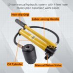 Professional Hydraulic Pipe Stretcher Kit: 1-5/8" to 4-1/4" Exhaust Tube Expander Tool - Image 3
