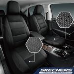 Skechers Cooling Memory Foam Car Seat Covers: Universal Fit, Breathable & Comfortable - Image 2