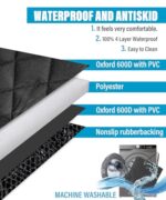 Ultimate Waterproof Dog Car Seat Cover - Nonslip, Scratch-Proof Pet Protector - Image 4