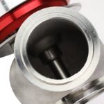 High-Performance Turbo Manifold Wastegate Red Racing Exhaust Upgrade Kit - Image 3