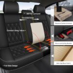 Premium Leather Jeep Cherokee Seat Covers 2014-2025 | Waterproof Full Set Protection - Image 2