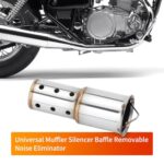 Universal 51mm Motorcycle Exhaust Silencer | DB Killer Noise Reducer for Harley Honda - Image 3
