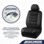 Skechers Cooling Memory Foam Car Seat Covers: Universal Fit, Breathable & Comfortable - Image 4