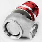 High-Performance Turbo Manifold Wastegate Red Racing Exhaust Upgrade Kit - Image 4