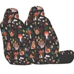 Delerain Mushroom Butterfly Car Seat Covers 2PC Universal Fit - Image 7