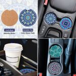 Pink Boho Car Seat Covers Full Set: Stylish Protection for Women SUV Truck Accessories - Image 4