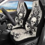 Gothic Skull Car Seat Covers - Stylish Protection for Cars, Trucks & SUVs - Image 2