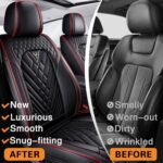 Kia Sorento Seat Covers: Premium Leather, Full Protection, Comfort Upgrade 2003-2026 - Image 5