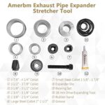 Exhaust Pipe Expander Tool Set 12PC 1-5/8 to 4-1/4 Inch Kit
Hmm, let me try again within 70 characters:

12PC Exhaust Pipe Expander Tool Kit 1-5/8 to 4-1/4 Inch Set - Image 3