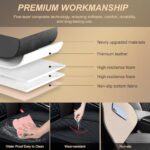 Kia Leather Seat Covers Waterproof Custom Fit 2 Pack Black - Image 5