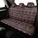 P&J Baja Blanket Car Seat Covers 9pc Blue Boho Universal Fit SUV Truck - Image 3