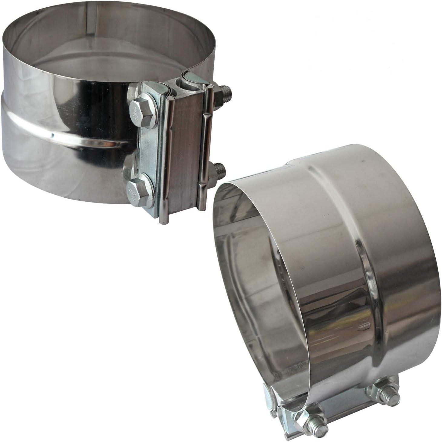 High-Performance 5″ Exhaust Clamps: Pro Install!