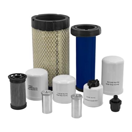 7333696 1000/2000-Hour Maintenance Filter Kit 10Pcs for Bobcat T180 T190 S160 S185 S205; 6667352 6661248 6675517 6661022 6692337 6698057 6698058 7319444 7025626; w/Spin-on and Canister Filter