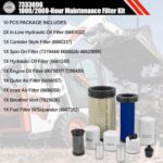 Complete Bobcat Maintenance Filter Kit | 10pc Set for T180 T190 S160 S185 S205 | OEM Quality Filters - Image 2