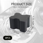Heavy Duty Coil Spring Lift Spacers 8PC Universal Car Truck SUV Suspension Kit - Image 2