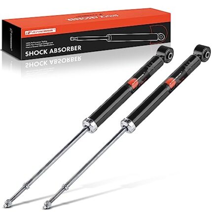 A-Premium Rear Suspension Shock Absorbers Compatible with Nissan Cube 2009 2010 2011 2012 2013 2014, 2-PC Set