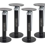 AOTUBEE House Floor Jacks, Basement Floor Jack for Leveling and stabilizing Stairs, Porches, Decks, Crawl Spaces, Sagging/Uneven Floors and RV Camper Step Stabilizer, 4 Pack, 11" - 16"