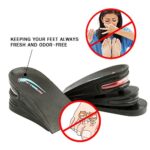 Height Increase Insoles 2.5 Inch Elevator Shoe Lifts Men Women - Image 2