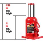 BIG RED 50 Ton Hydraulic Bottle Jack Heavy Duty Welded T95007 - Image 2