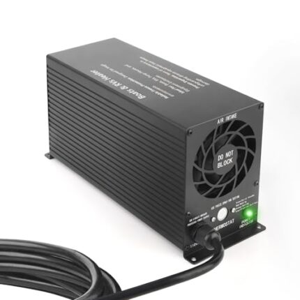 Binmaton Boat Engine Compartment Heater, 800W Bilge Heater, Freeze Protection for Winter Storage, Waterproof Design, Ideal for Boats Up to 35', RVs, Greenhouses, Well Houses & Campers