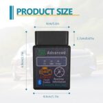 OBD2 Bluetooth Scanner Car Diagnostic Tool iOS Android Windows - Image 2