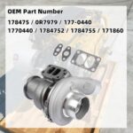 CAT 3162B C7 Turbocharger for Freightliner Coronado Cascadia 2005-2011 - Image 2