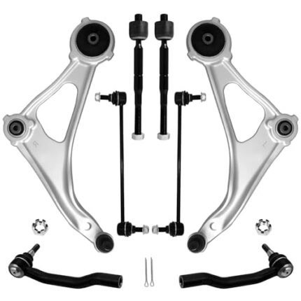 Cplbrb Front Lower Control Arms Suspension Kit For 2014-2018 Nissan Altima, 2013 Nissan Altima 4 Door Models,2016-2019 Maxima,w/Ball Joint 2 Sway Bar Link 4 Outer & Inner Tie Rod End