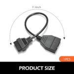 GM OBD1 to OBD2 Adapter Cable | 12-16 Pin Diagnostic Scanner Tool for Chevy - Image 2