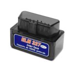 DOITING ELM327 OBD2 Bluetooth Scanner | Real-Time Car Diagnostic Tool | Daily Maintenance, Check Engine Light Fix & Professional Repairs | Works with Most Vehicles (1996+ OBD2) | (Black)
