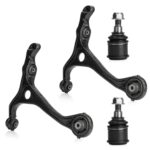Front Lower Driver Passenager Side Control Arms Fit for Acura TL 2004 2005 2006, with Ball Joints Suspension Kit - 4 pcs