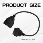 Professional GM OBD1 to OBD2 Diagnostic Adapter Scanner Code Reader Tool - Image 2