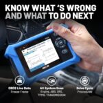 Professional OBD2 Scanner: Full System Diagnostic Tool for ABS, SRS, Engine Codes - Image 2